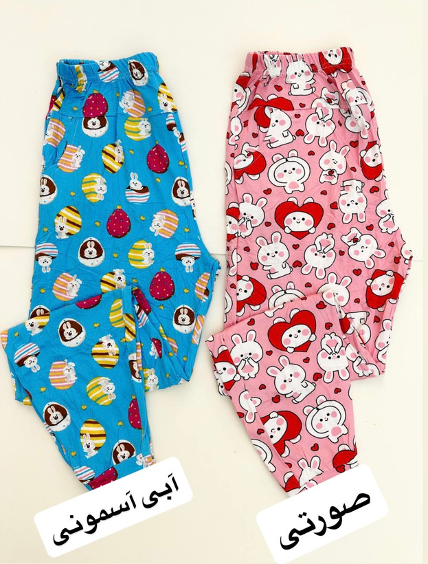 شلوار گیاهی عروسکی لیدی فریسایز زنانه با کیفیت بالا و جیبدار